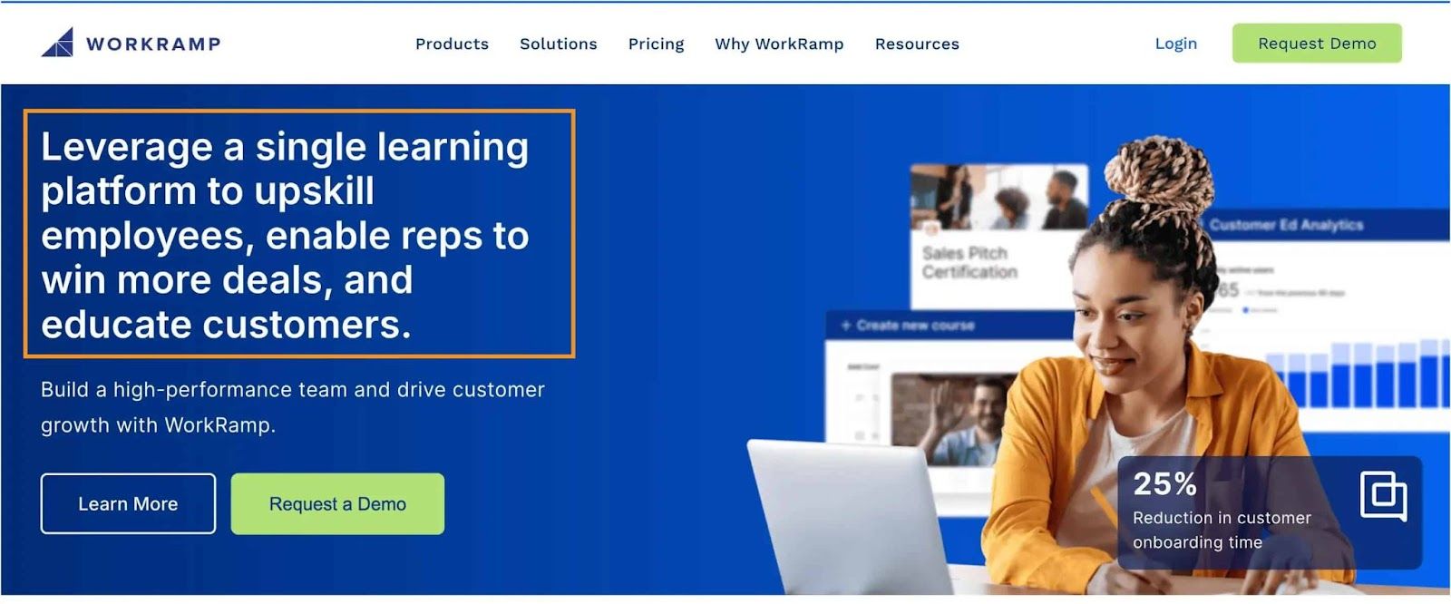 WorkRamp homepage