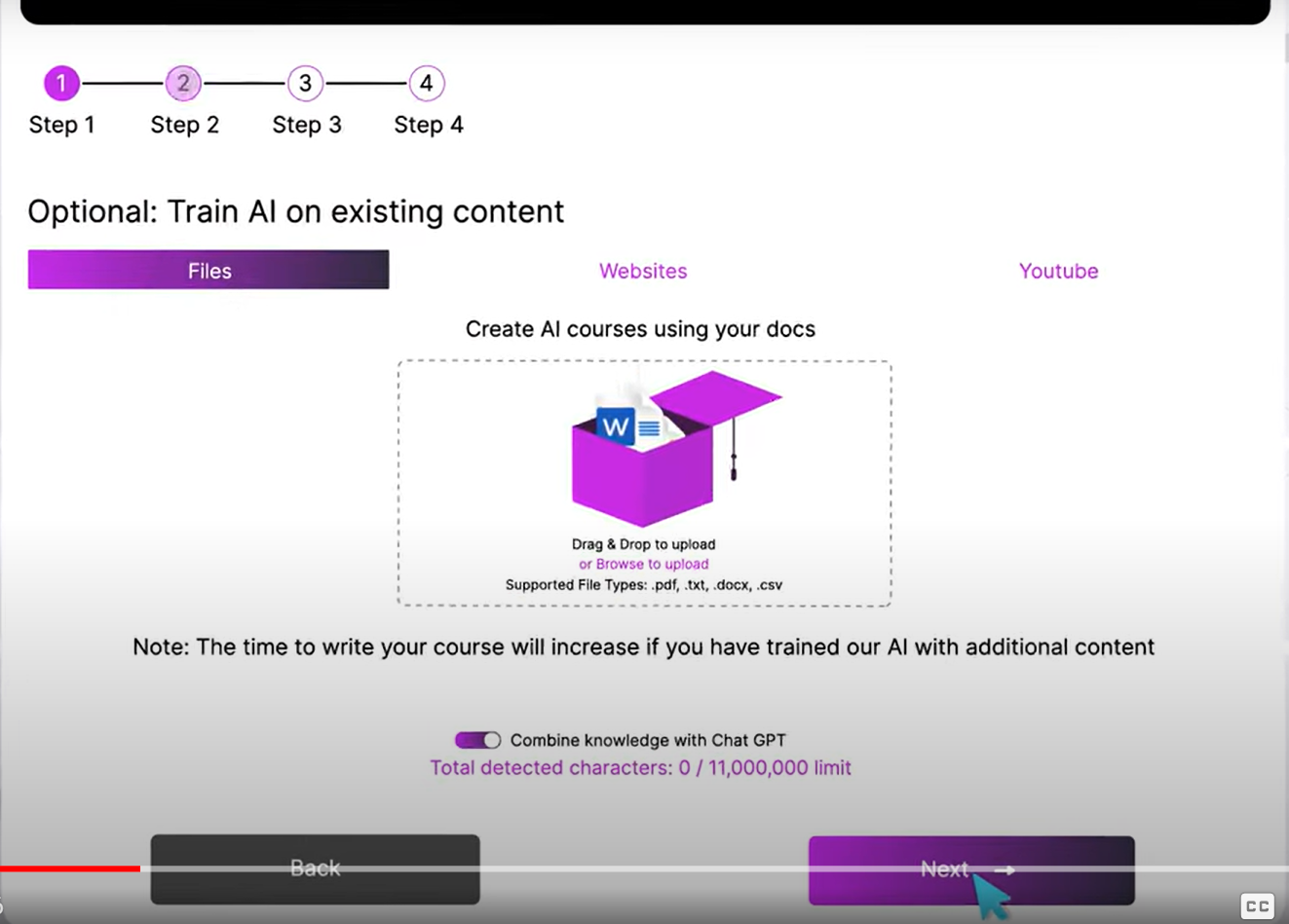 convert documents into scorm with ai