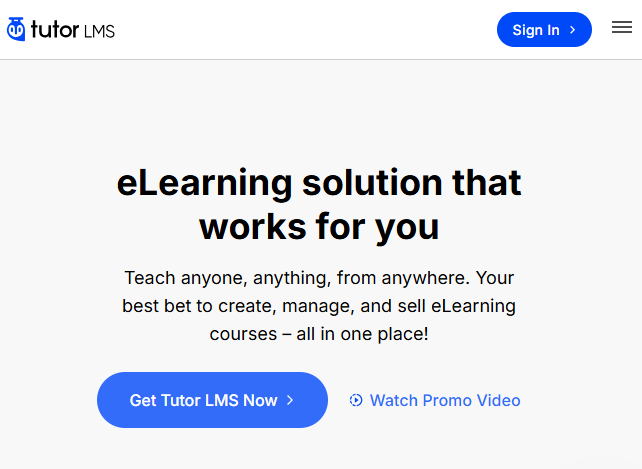 Tutor LMS