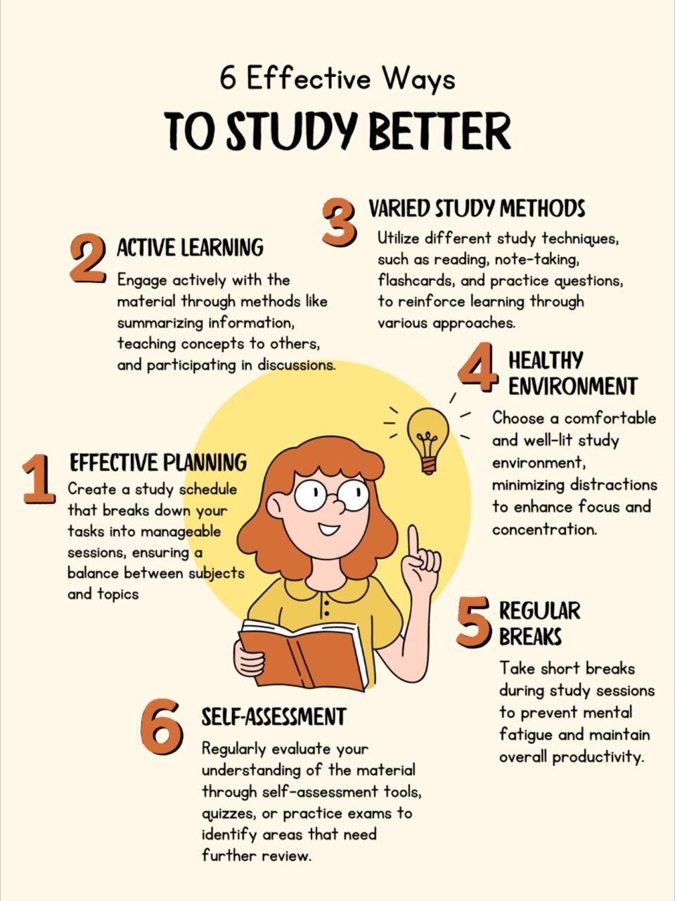 6 effective ways to study better