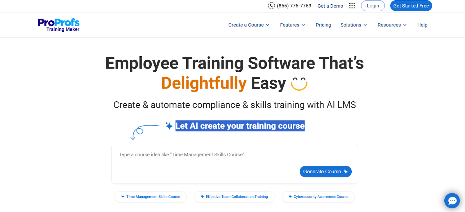 ProProfs Training Maker delivers a well-balanced mix of affordability and capability