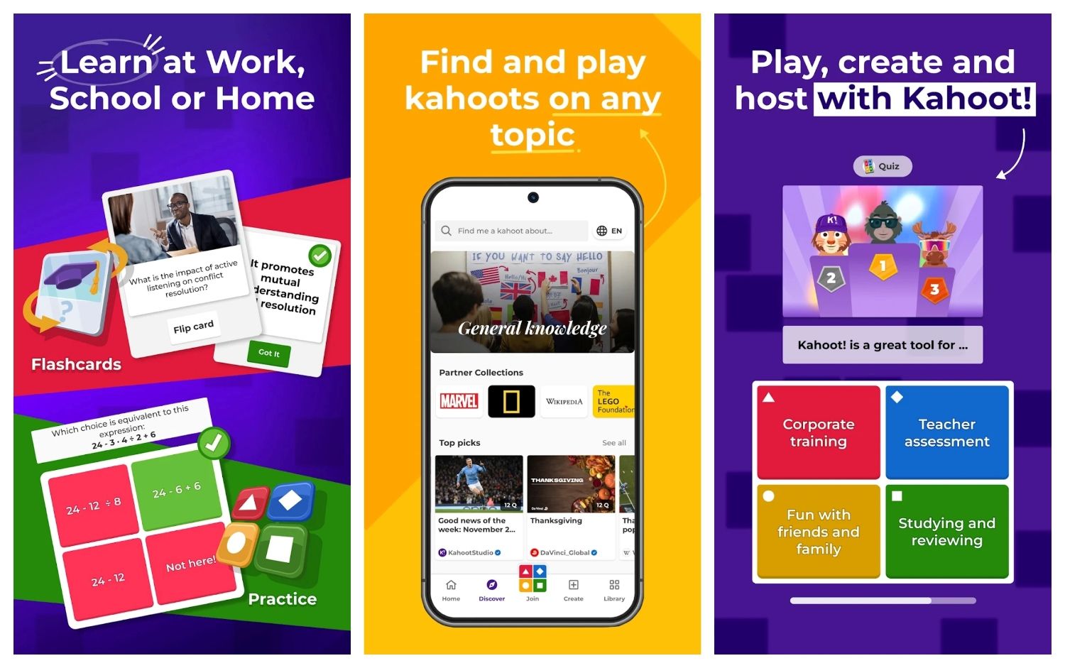 Kahoot! Gamified learning for students
