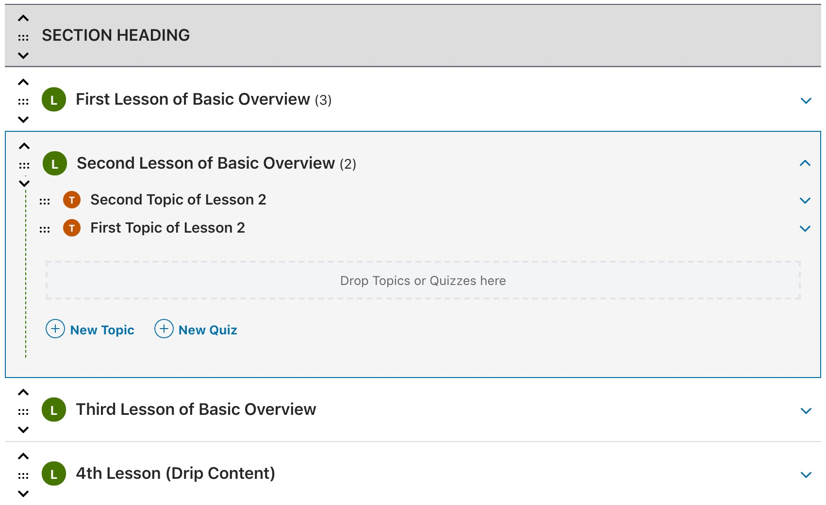 LearnDash course creation