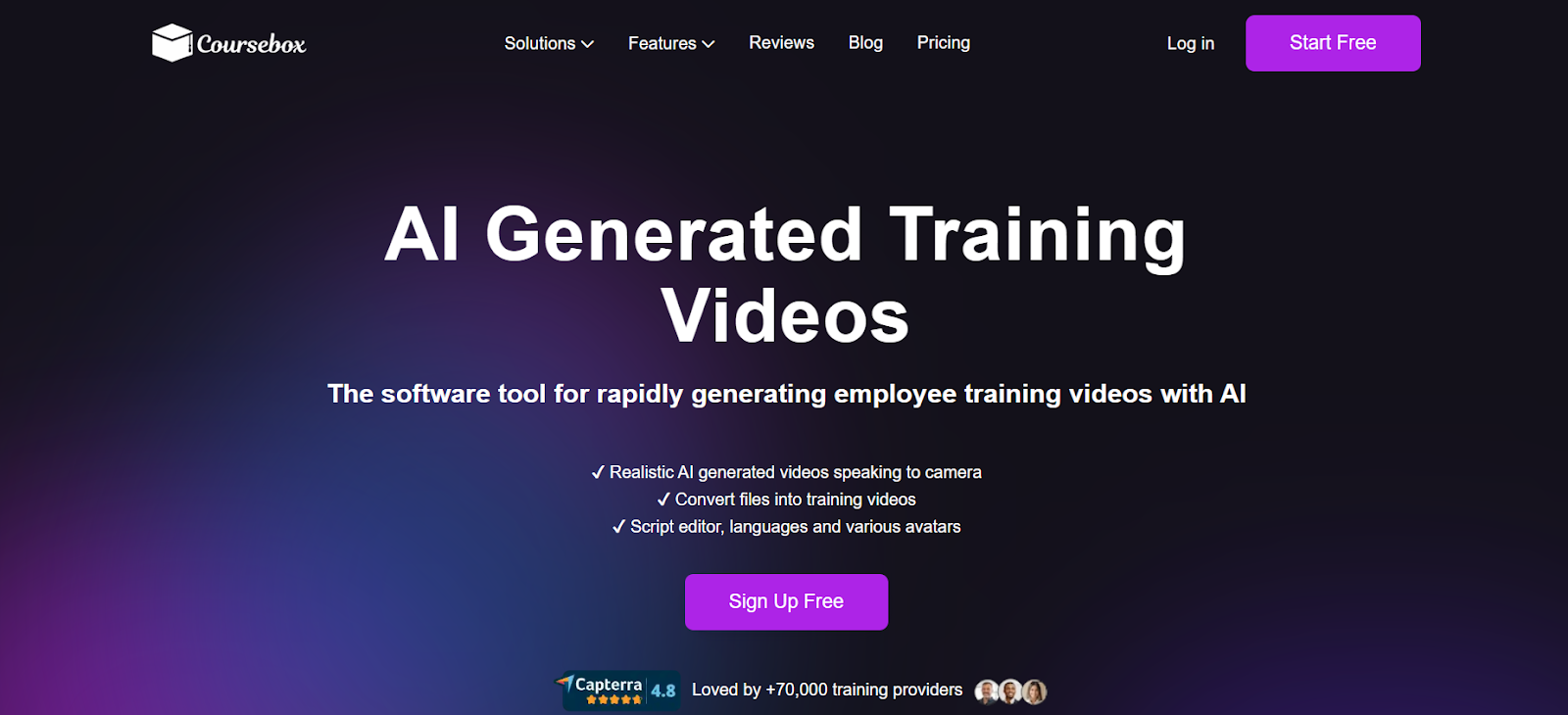 Coursebox - Ai Generated Training Videos