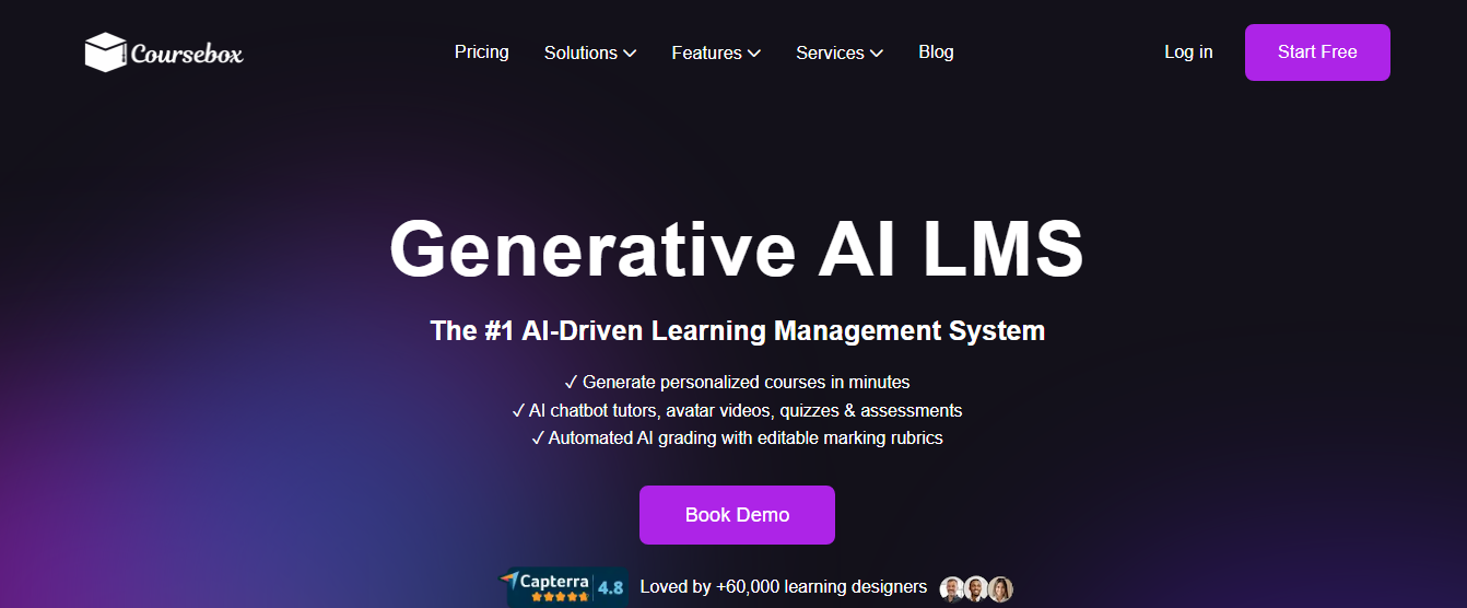 Coursebox AI best alternative to Blackboard LMS