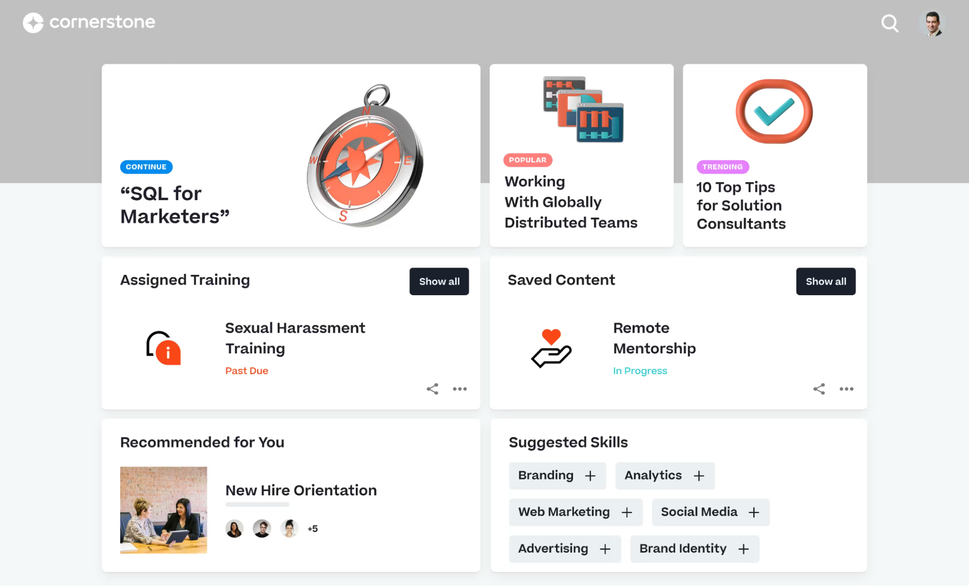 Cornerstone UI