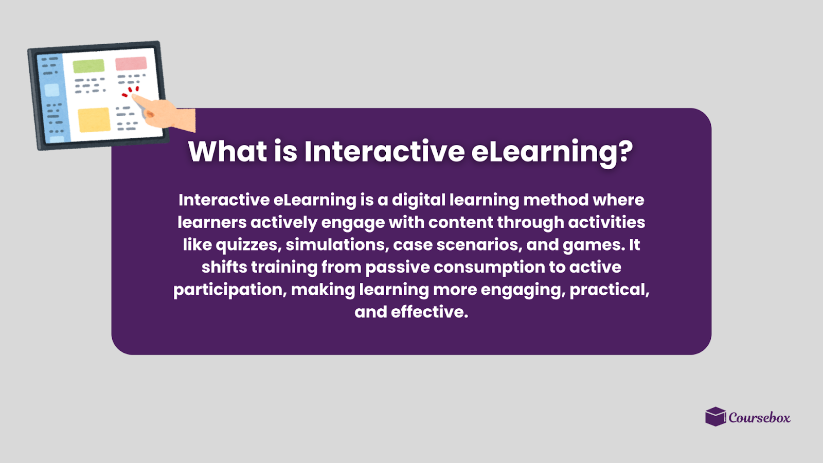 What is Interactive eLearning?