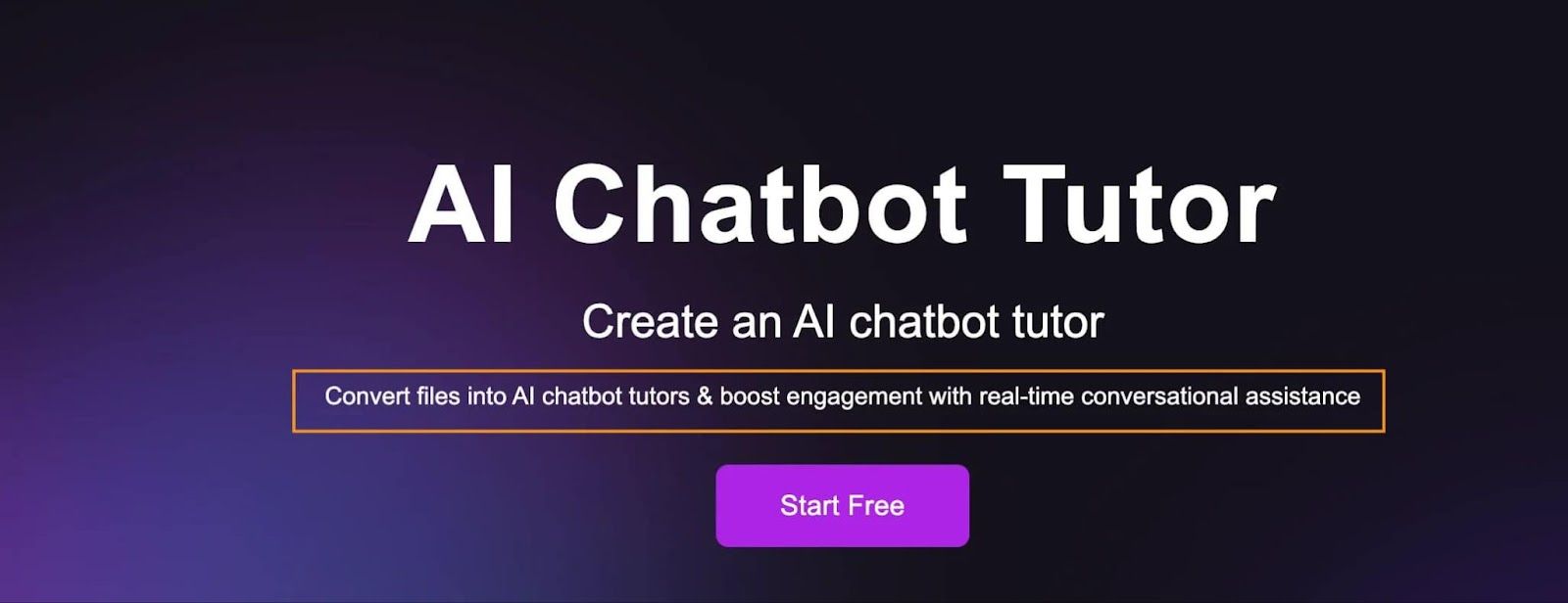 chatbot for learning