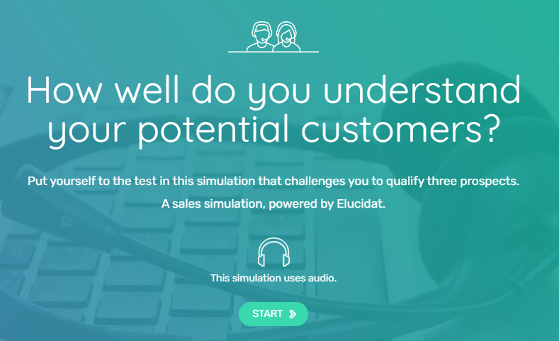 Gamified Sales Simulation