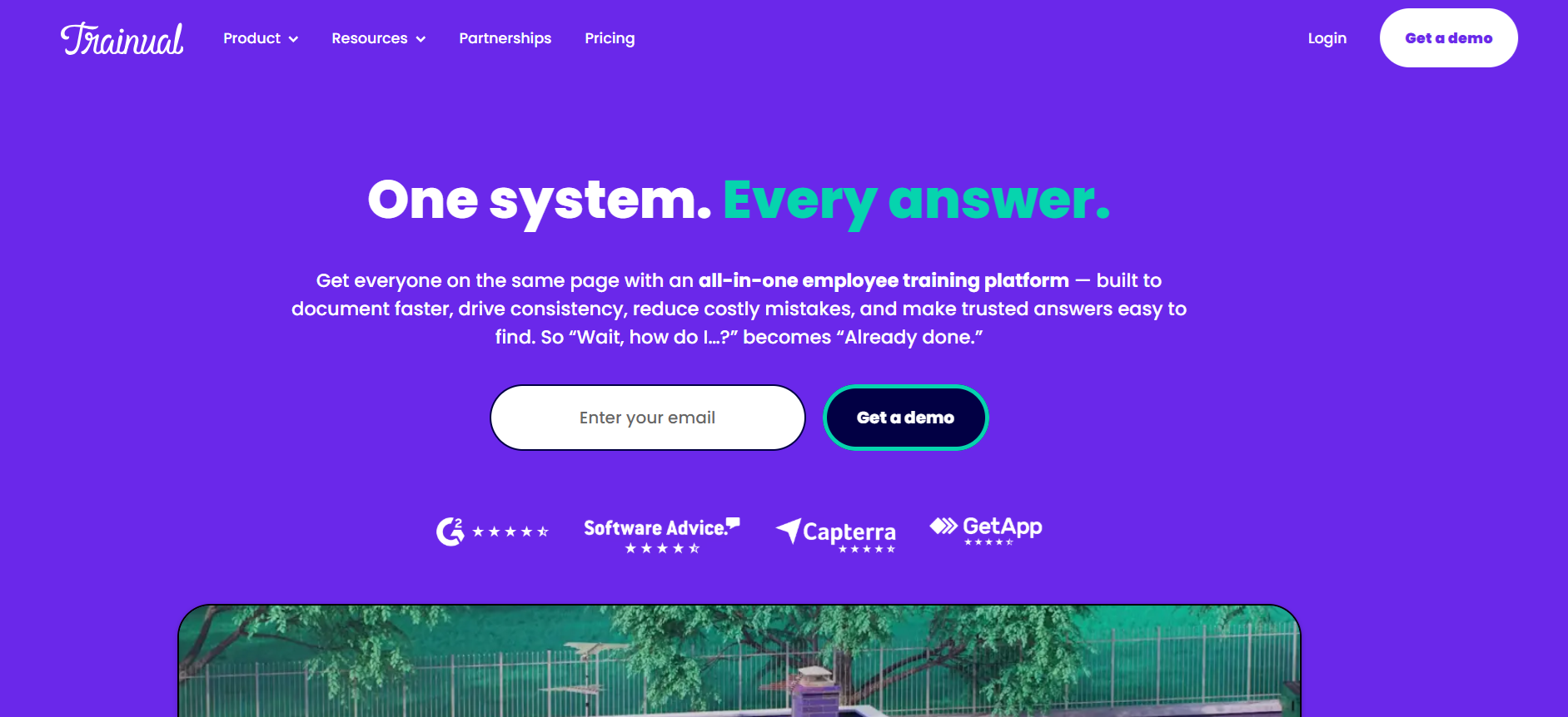 Trainual works perfectly for small businesses