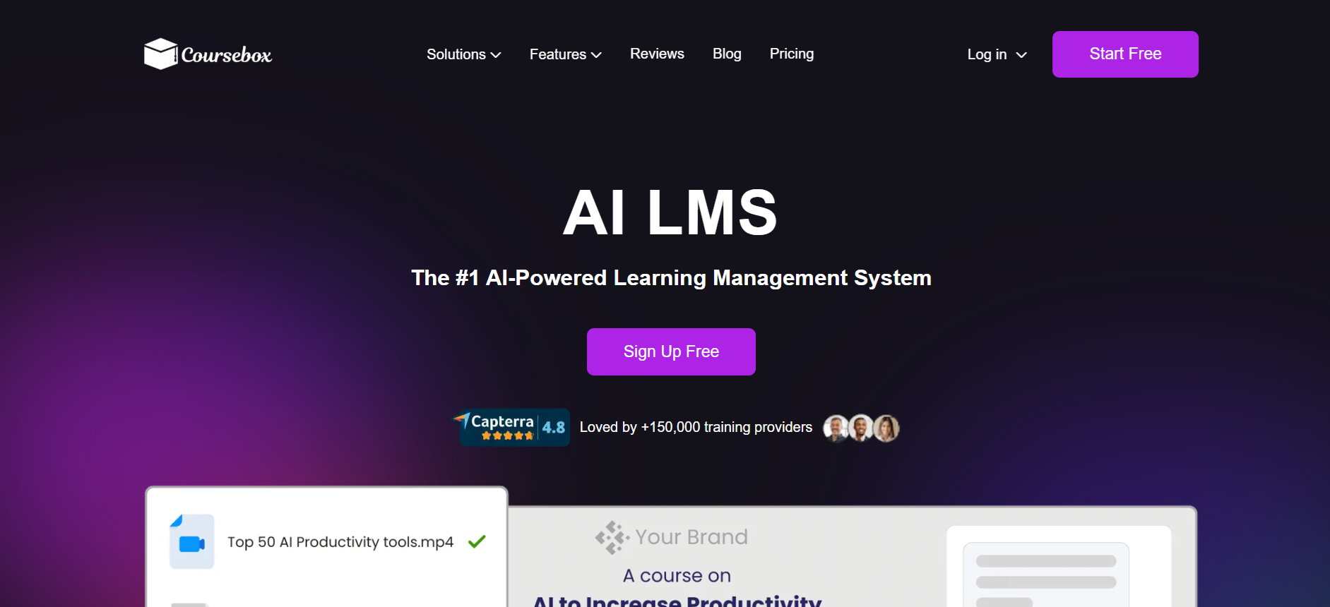 AI LMS - Coursebox