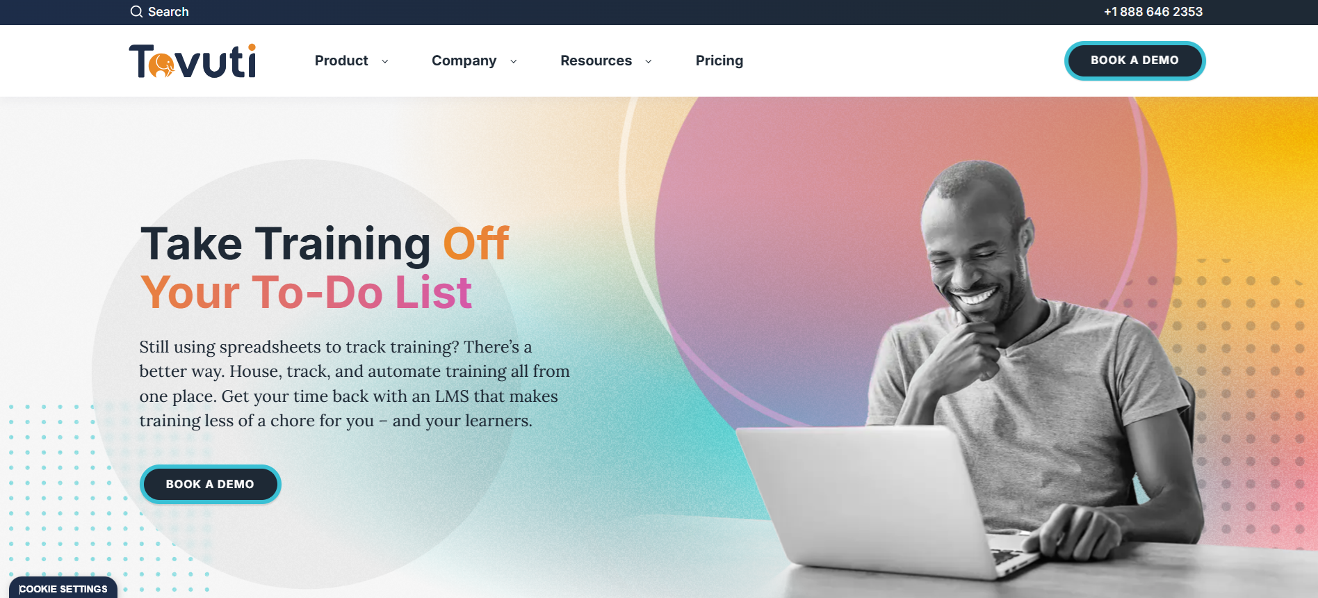 Tovuti home page