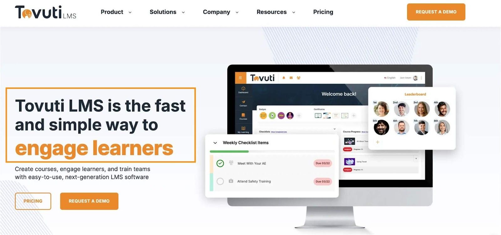 Tovuti homepage