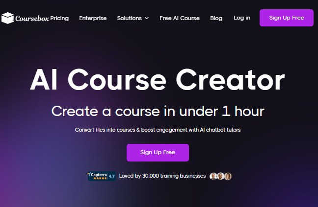 Coursebox AI LearnDash Alternative
