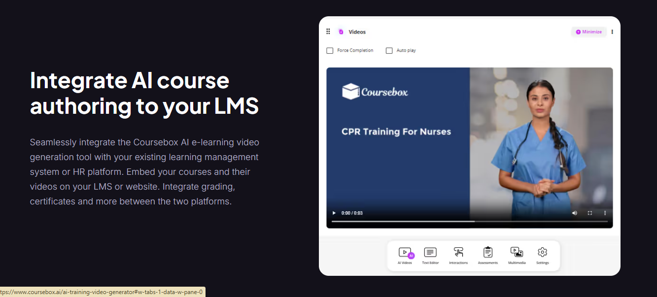 Integrate AI course authoring to your LMS
