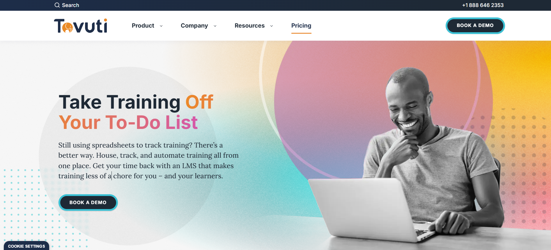 Tovuti home page