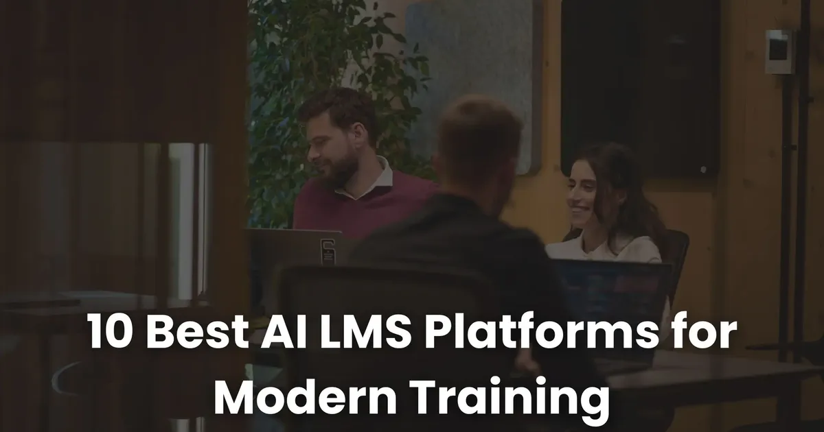 10 Best AI LMS Platforms for Modern Training | Coursebox AI