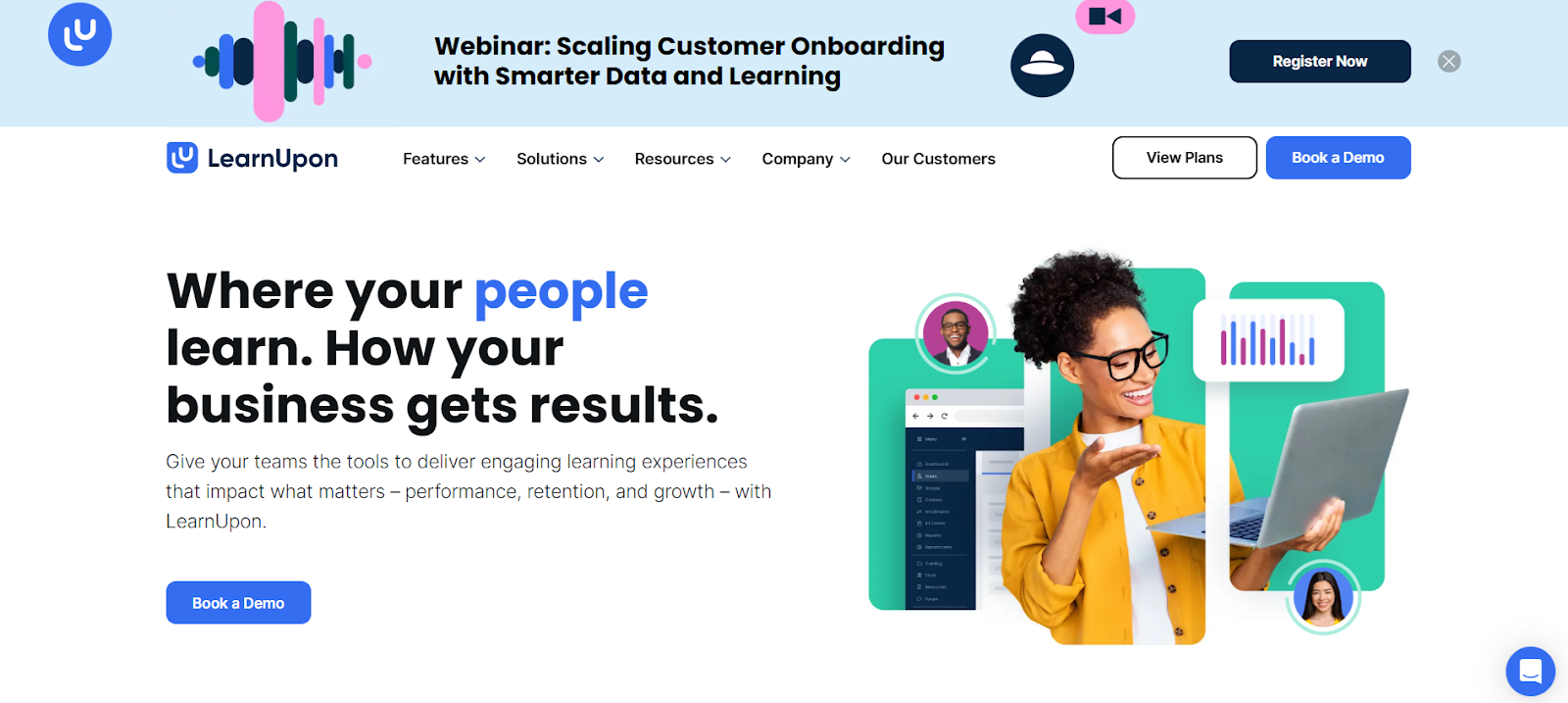 LearnUpon (Best White Label LMS for Employee Training)