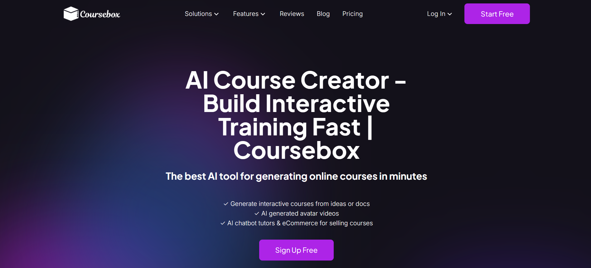 Level Up Learning with Coursebox AI