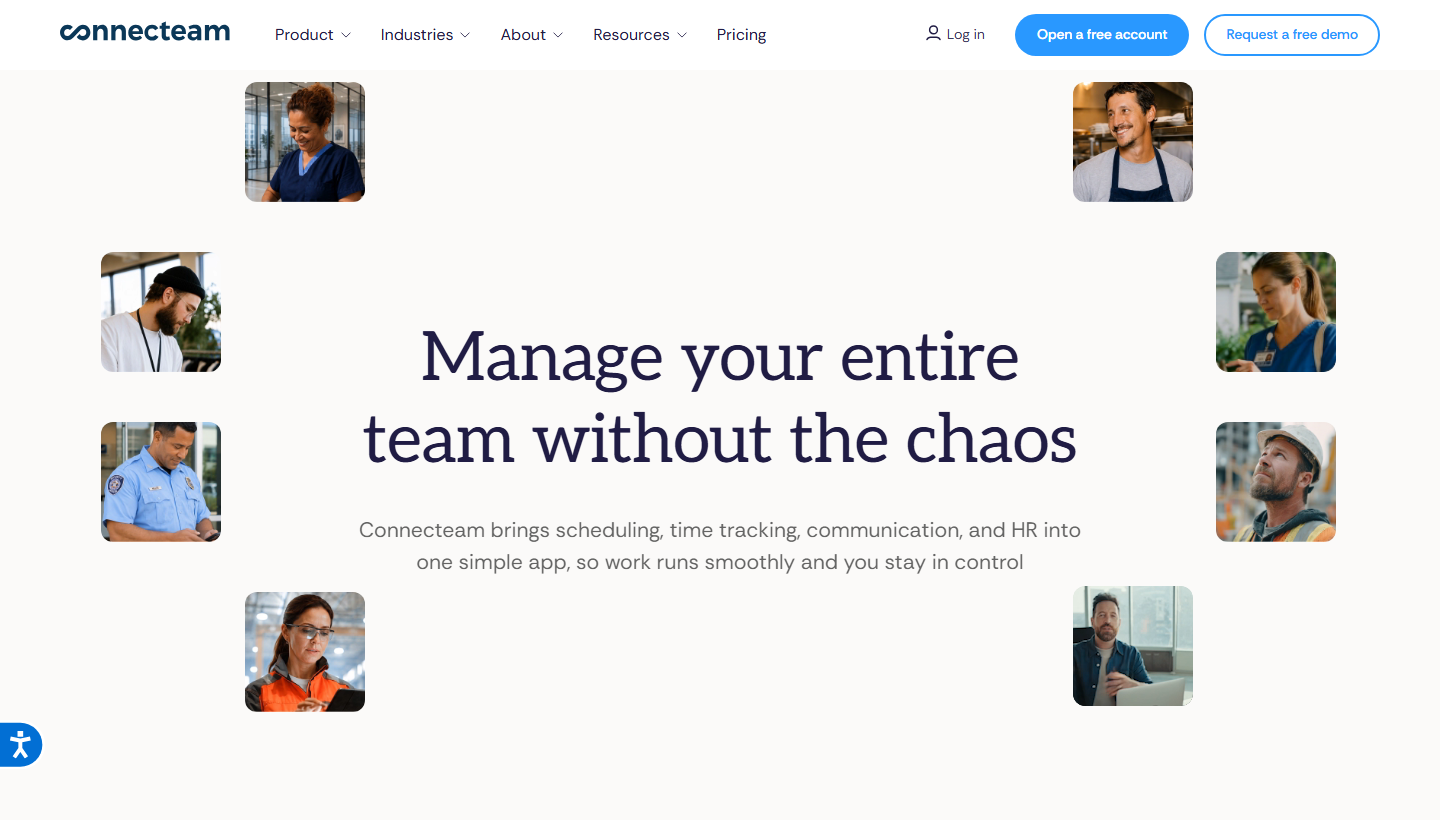 Connecteam deskless restaurant app