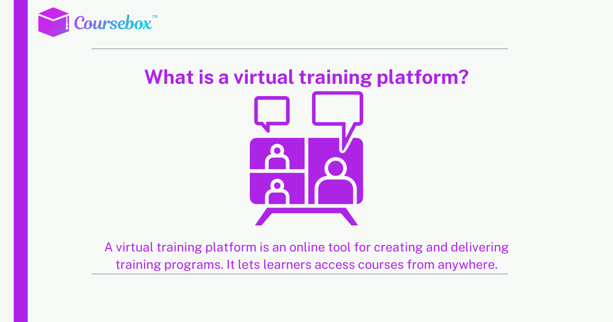 What is a virtual training platform