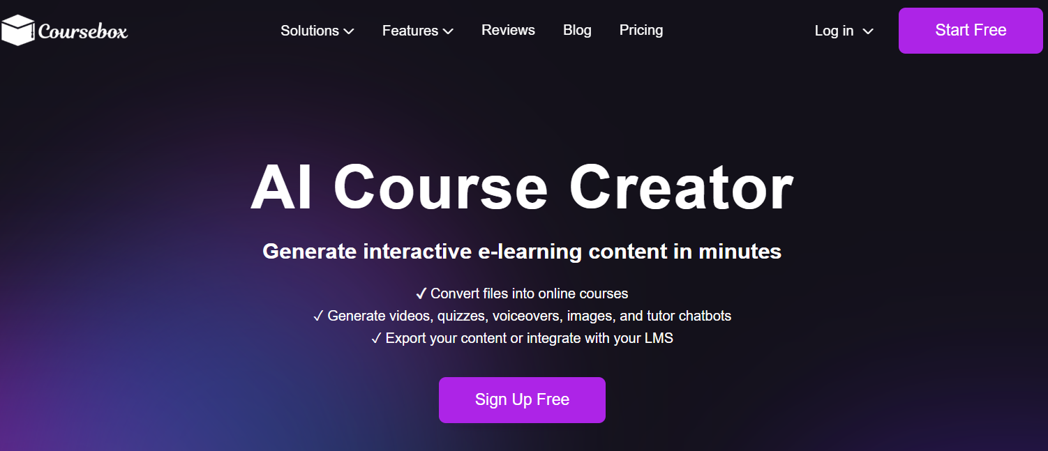 AI course creator