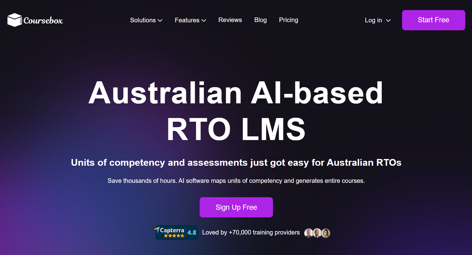 Australian AI-based RTO LMS