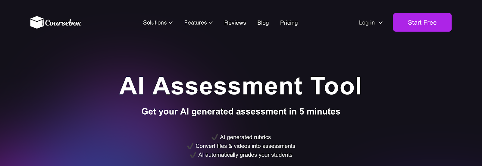 AI assessment tool