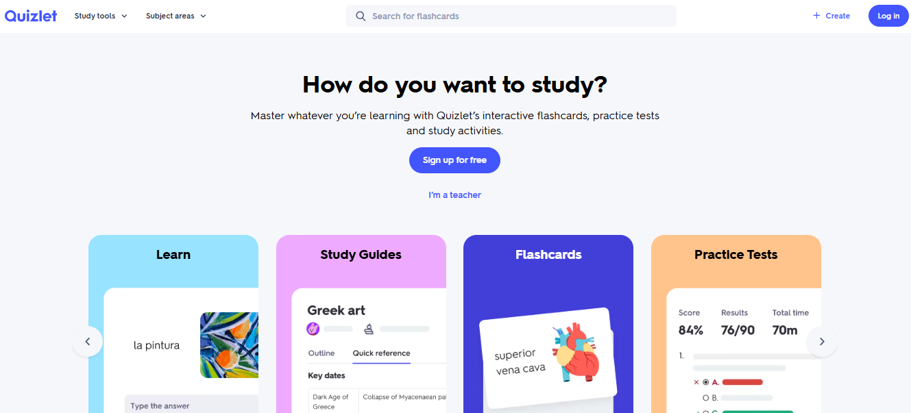 What is Quizlet