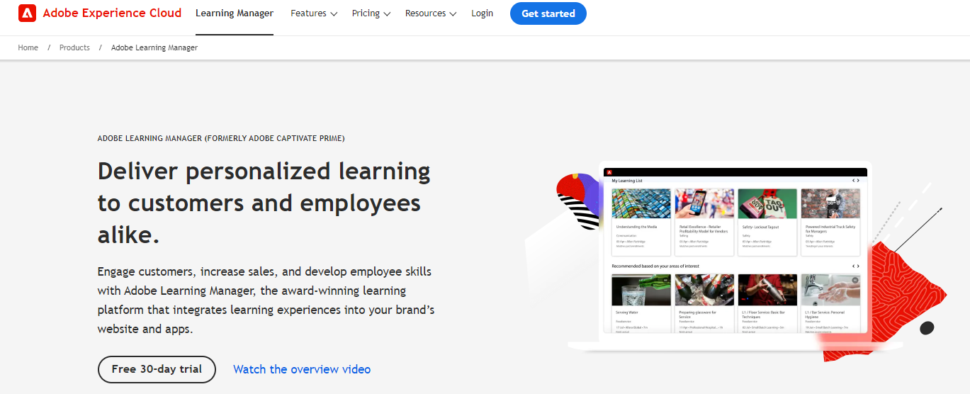 adobe learning manager