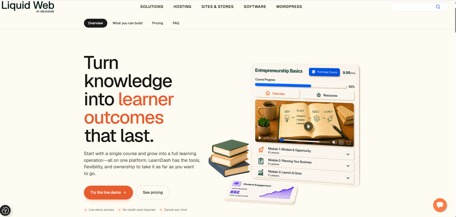 learndash homepage