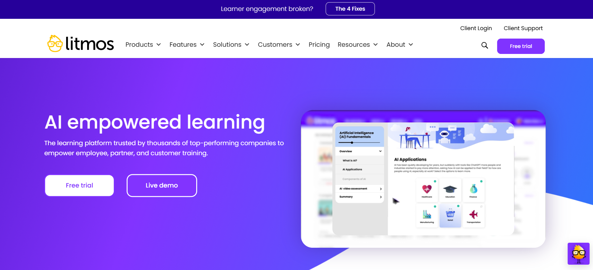 Litmos AI empowered learning