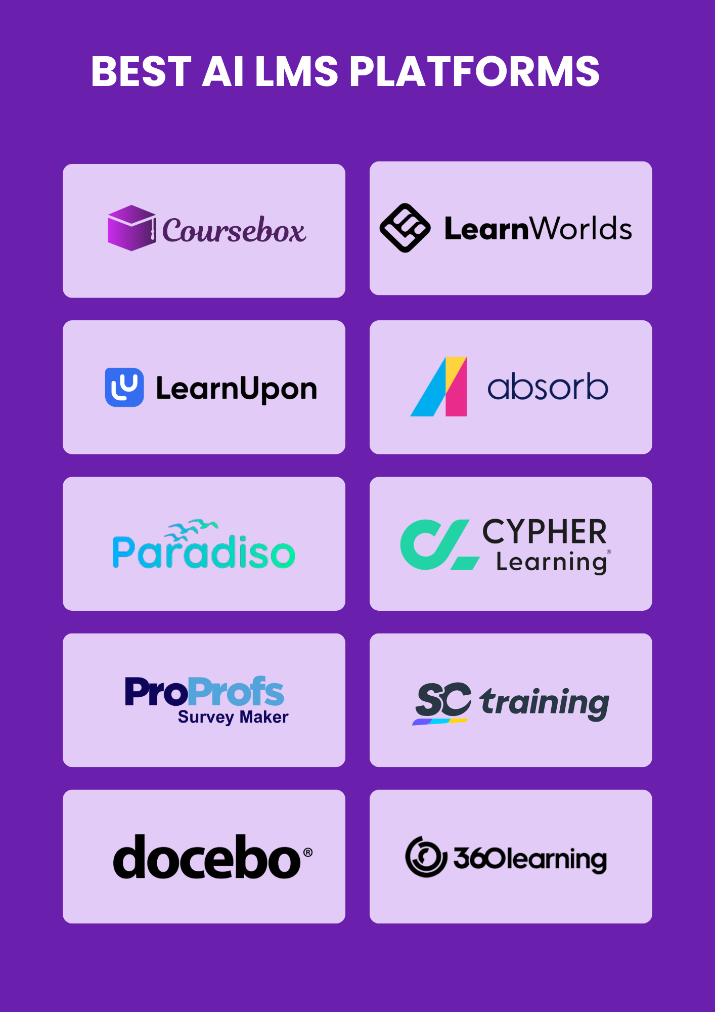 Best AI LMS platform