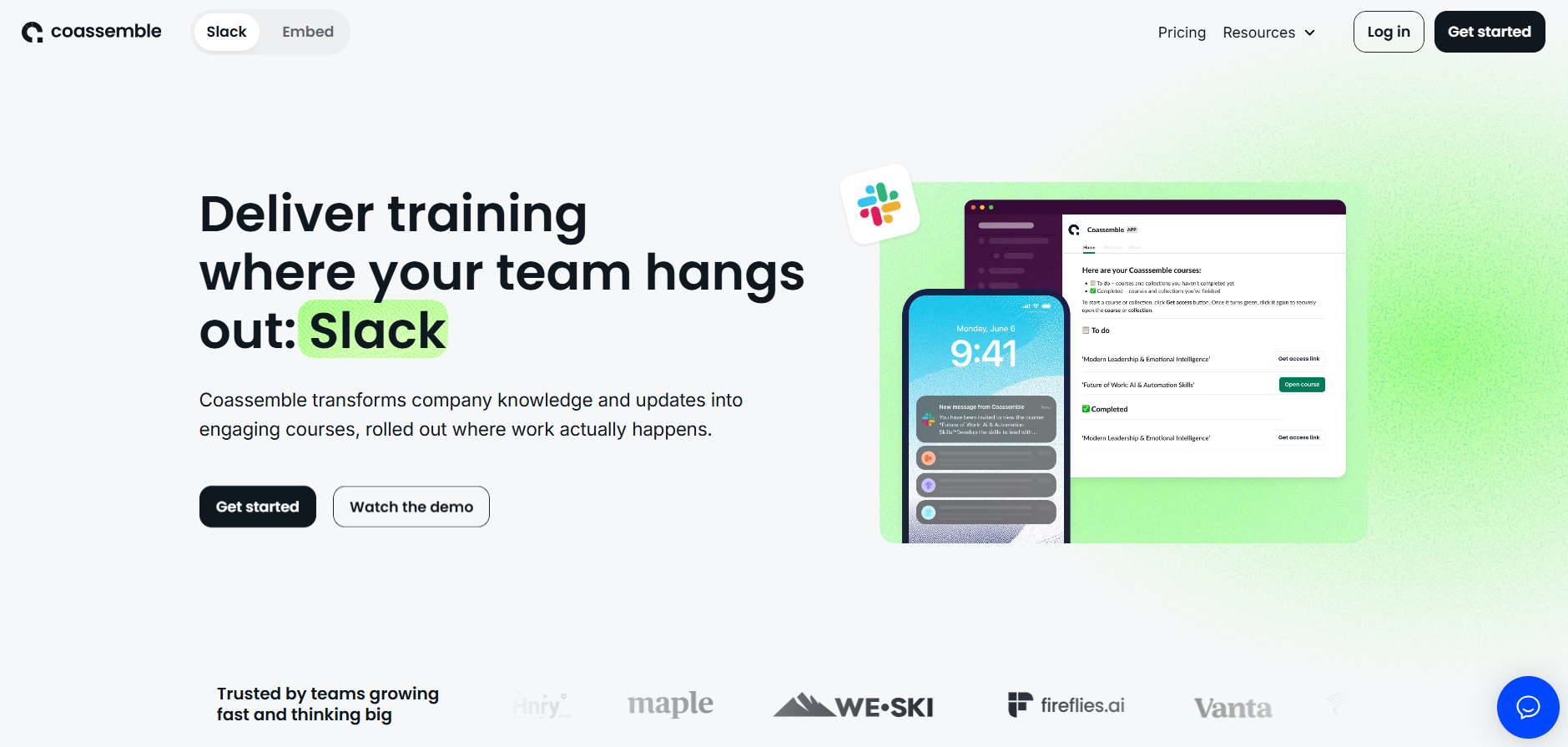 coassemble homepage