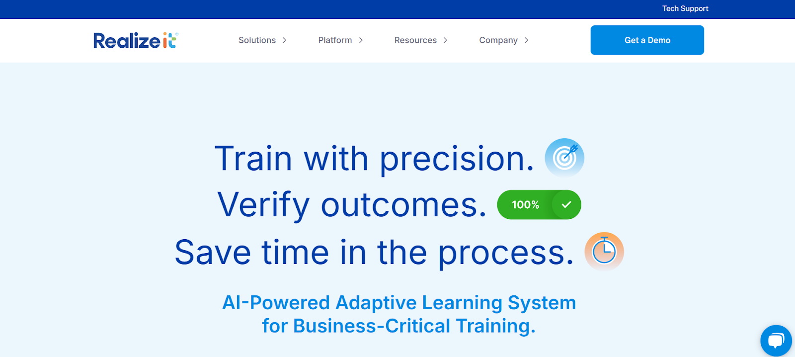 Employee training gets a serious upgrade with RealizeIT’s adaptive platform for onboarding, reskilling, and product education