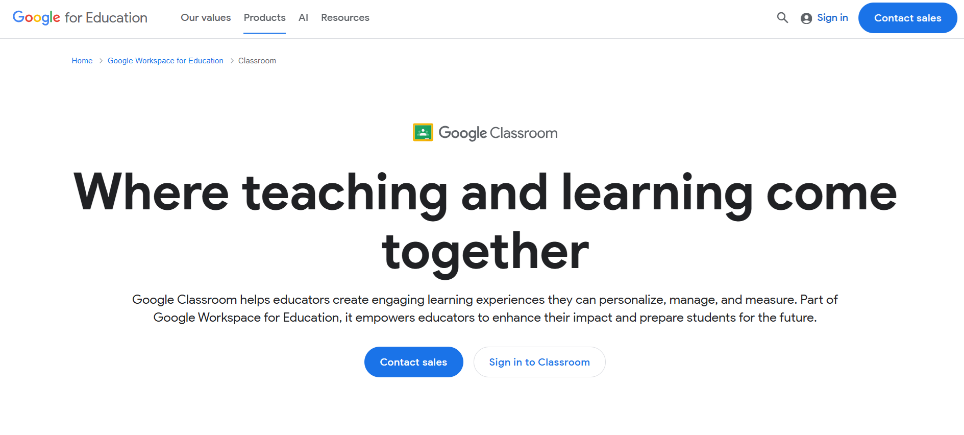 What is Google Classroom