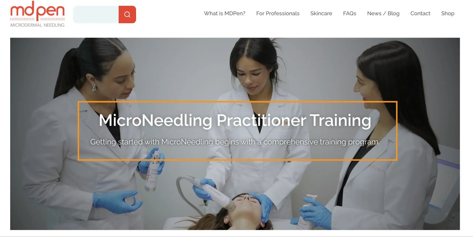 MDPen Online Microneedling Training & Certification