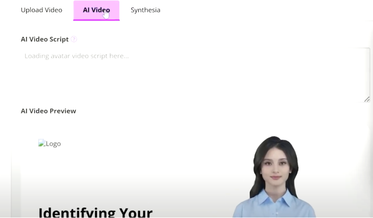 AI video generator