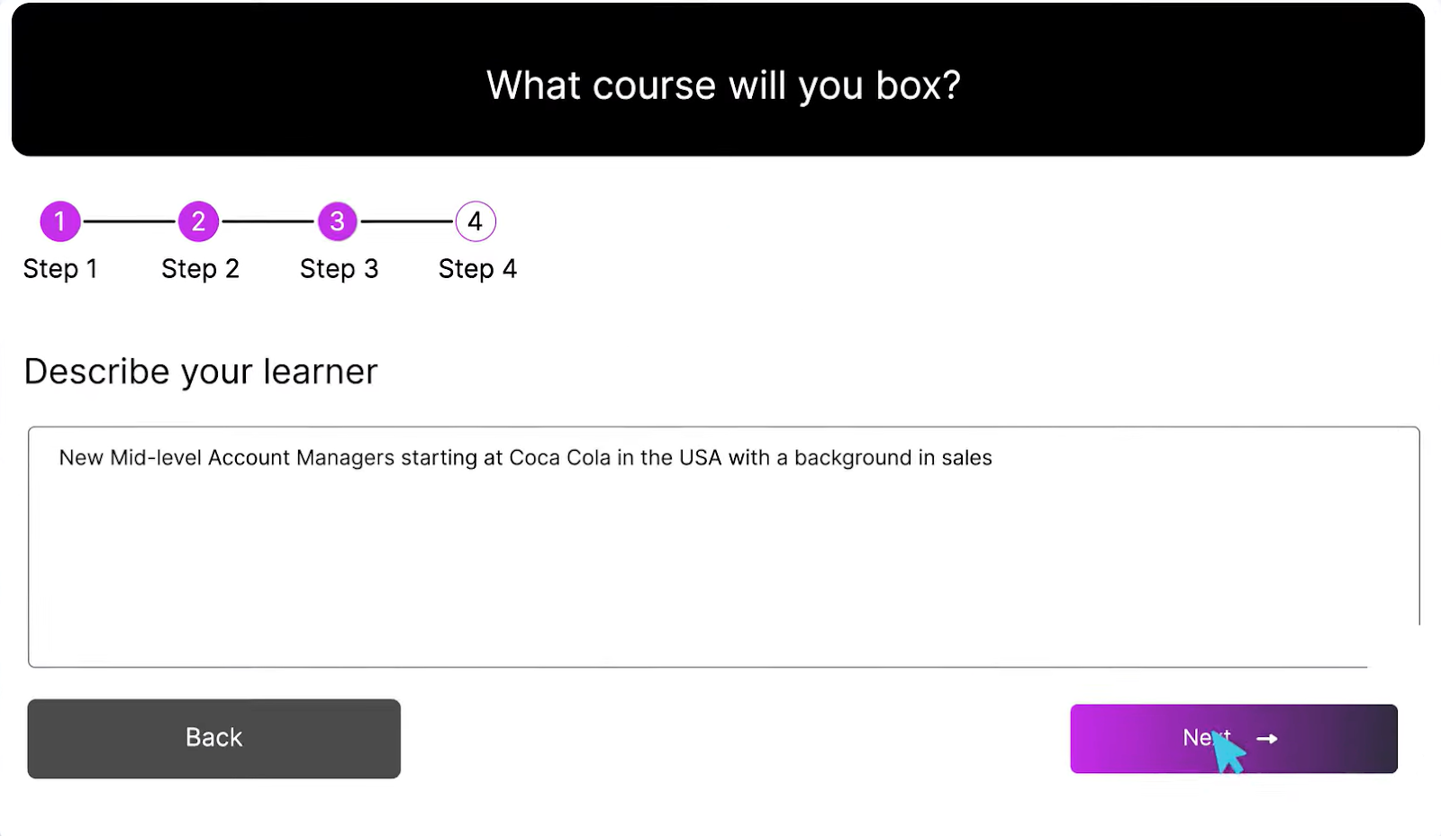 course learner