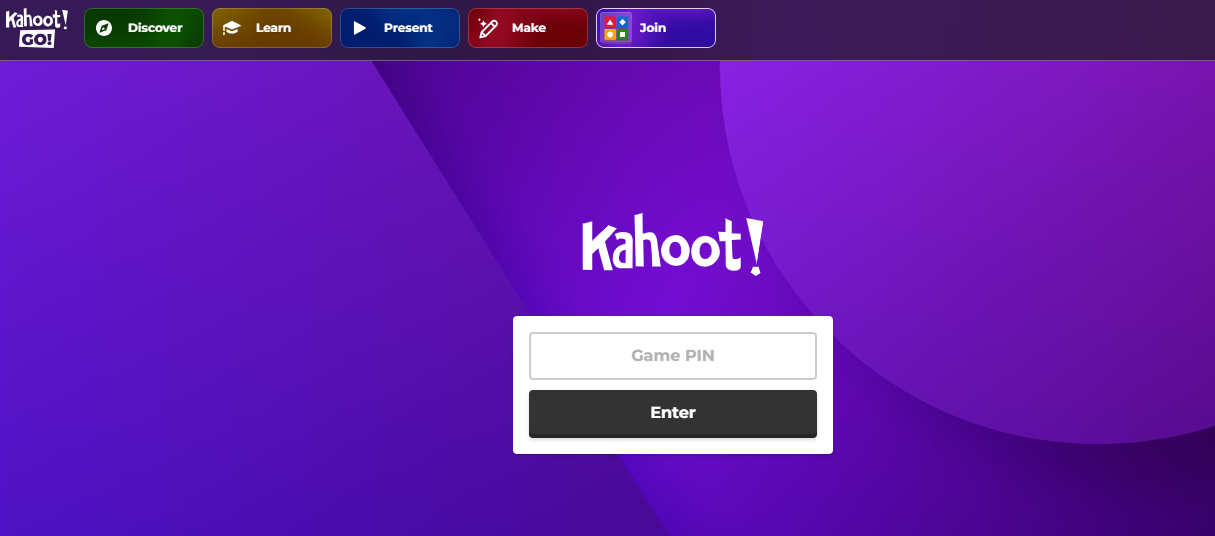 Kahoot UI