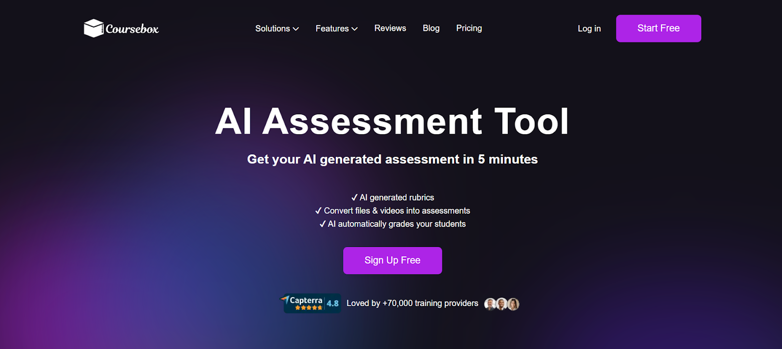 Coursebox AI Assessment Tool