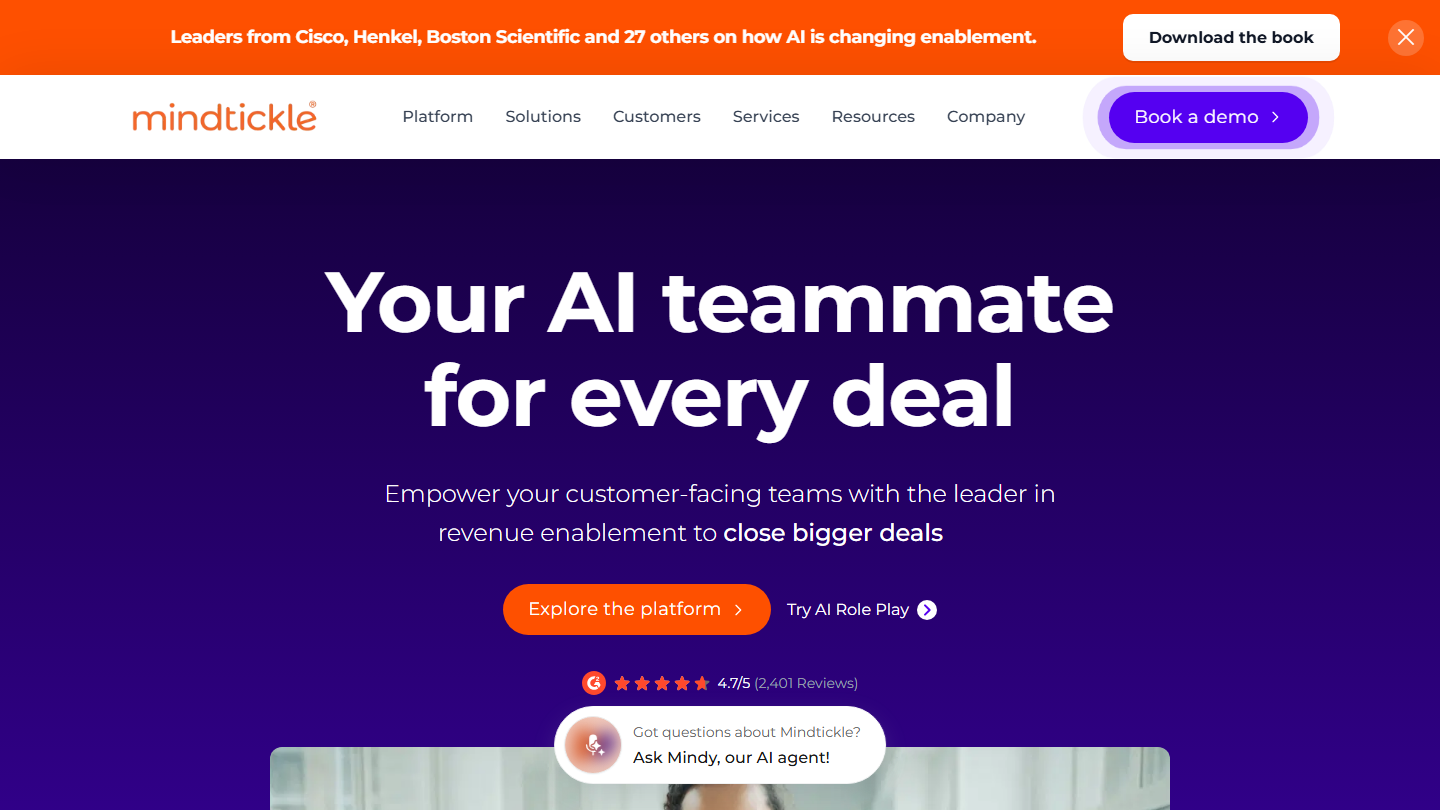 Mindtickle, platform voor salesreadiness