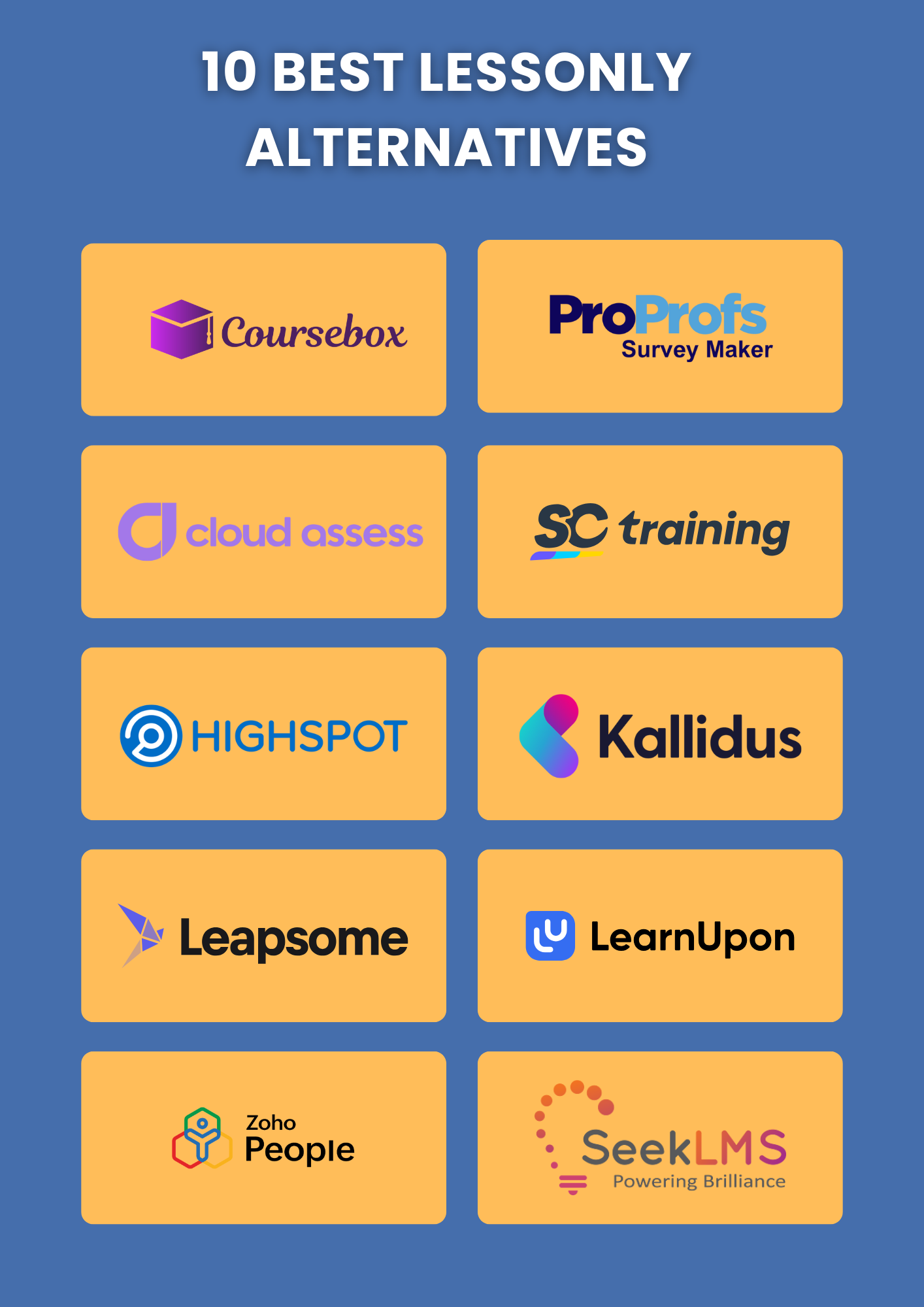10 best Lessonly Alternatives