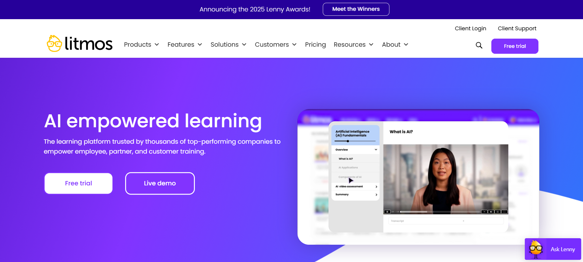 Litmos AI empowered learning