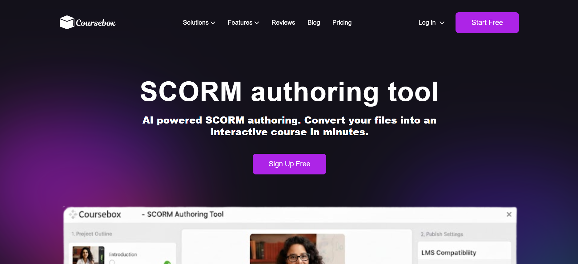 SCORM support