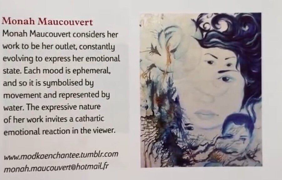 Page d’Aesthetica Magazine, numéro 67, 2015.