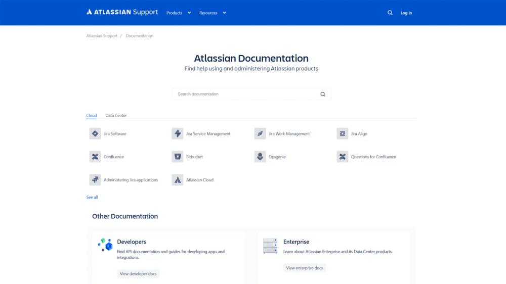 image of Atlassian Documentation