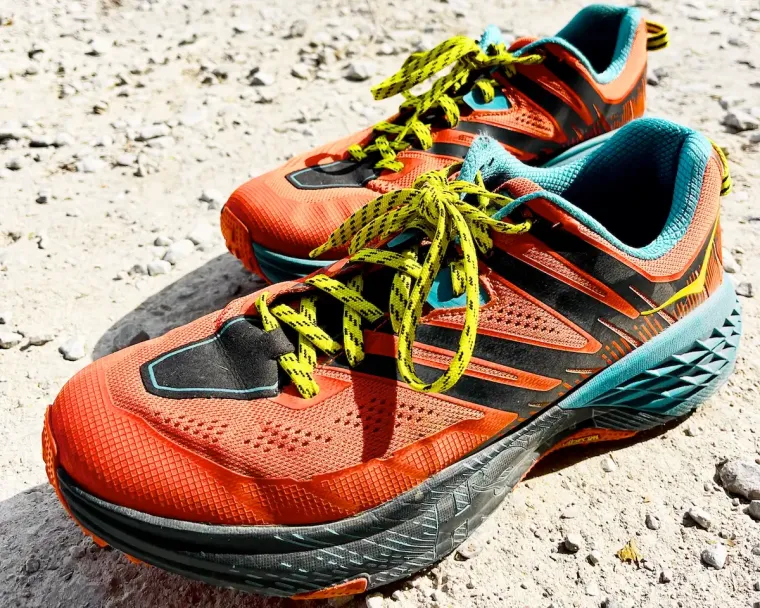 Rocking Hoka Speedgoat 3s in 2024