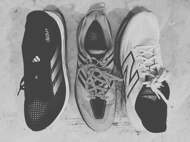 My marathon training shoe rotation