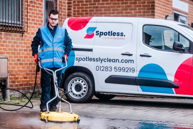 Spotless Van Wrap/ Uniform (Outcome)